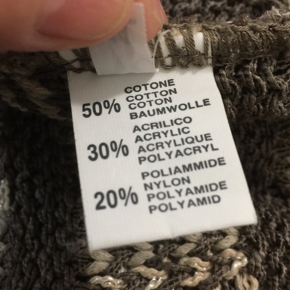 SISTE’S KNITTED ITALIAN CARDIGAN SIZE ML - Picture 7 of 9